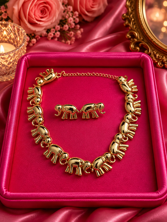 Elephant Charm Set