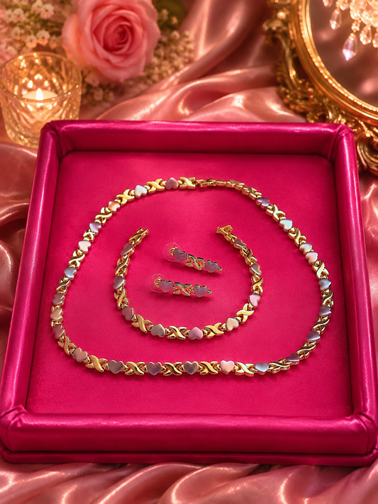 XO Heart Multi Tone Set